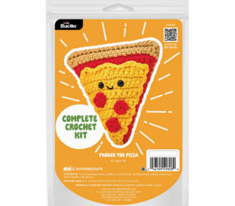 Crochet Kit - Parker the Pizza*