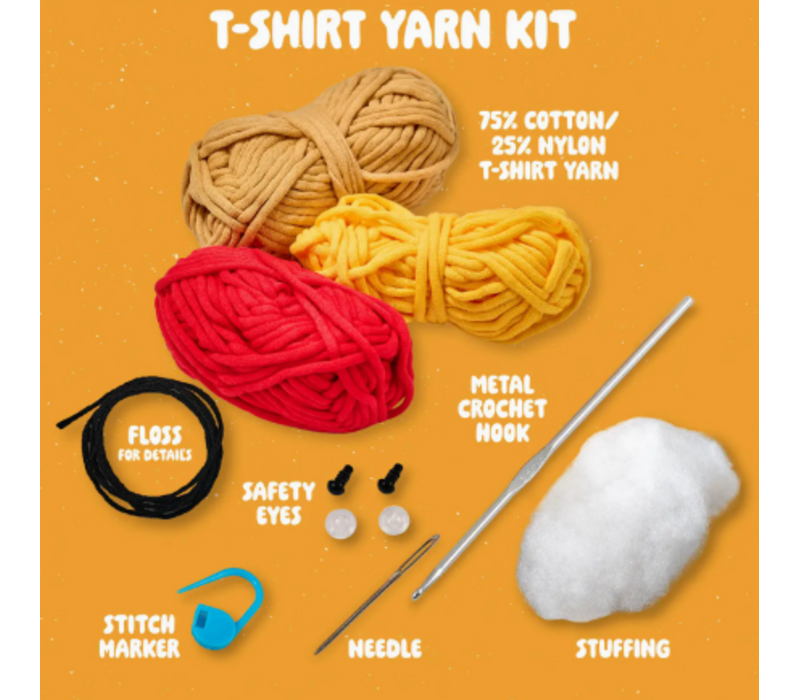 Crochet Kit - Parker the Pizza*