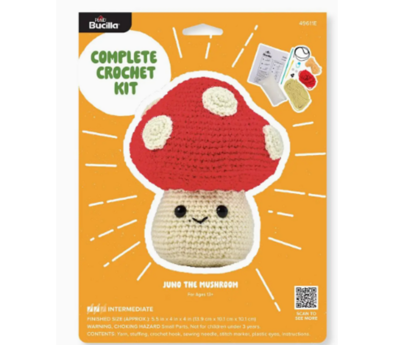 Crochet Kit - Juno the Mushroom*