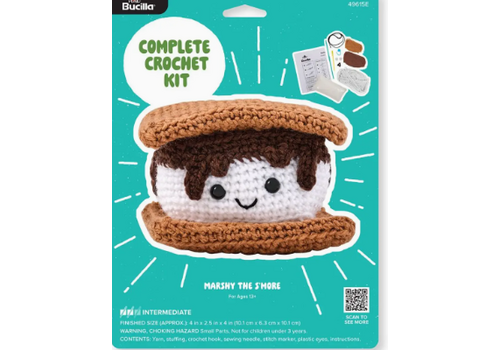 Plaid Crafts Crochet Kit - Marshy the S'more*