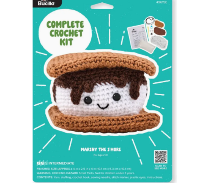 Crochet Kit - Marshy the S'more*