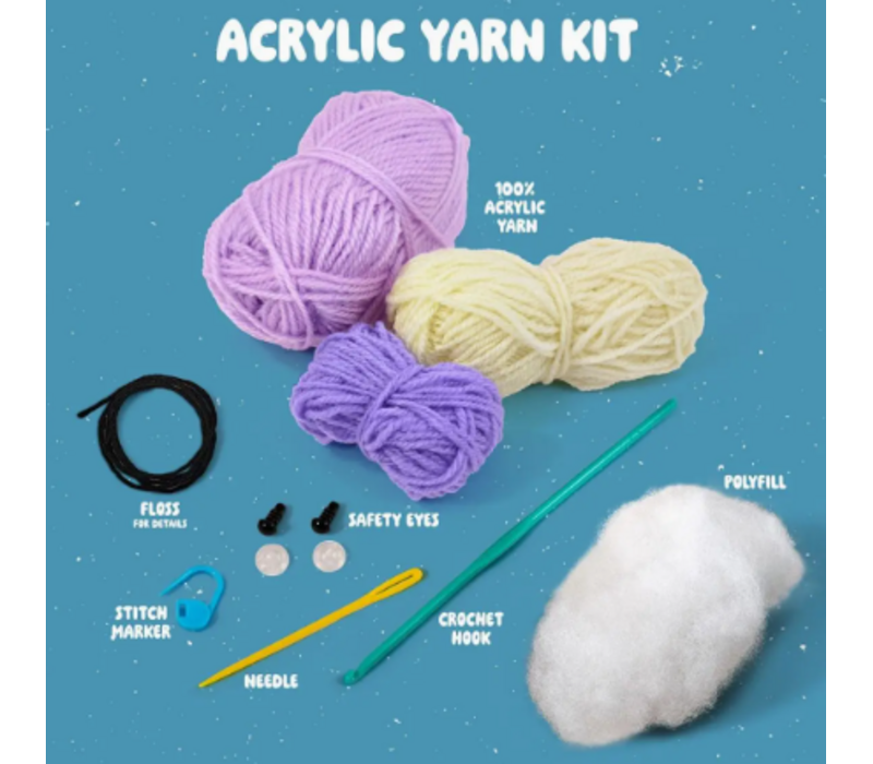 Crochet Kit - Sarah the Boba Tea*