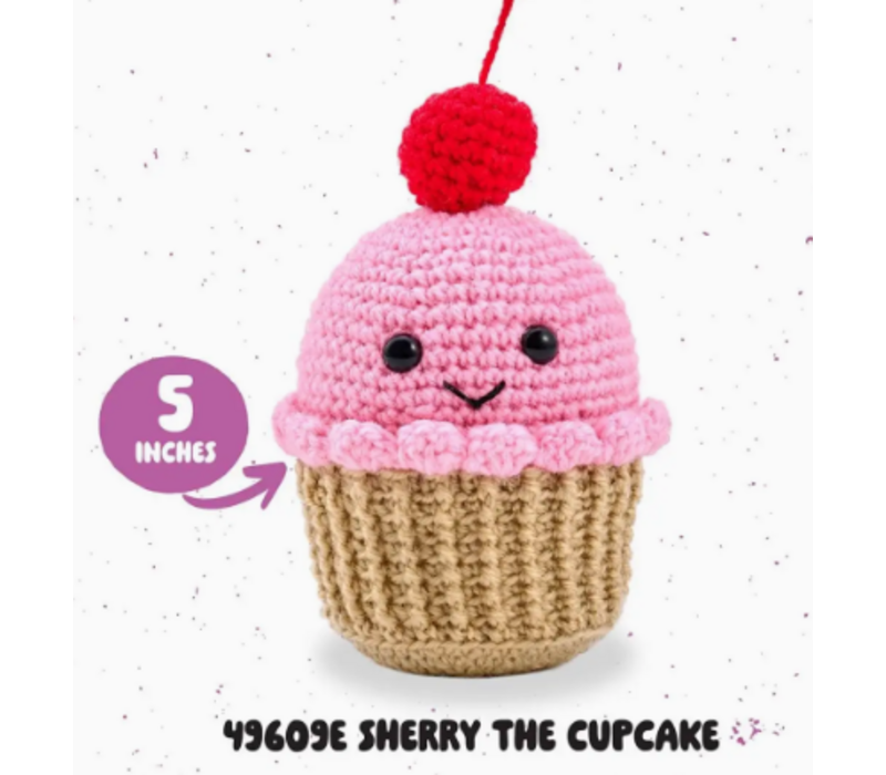 Crochet Kit - Sherry the Cupcake*