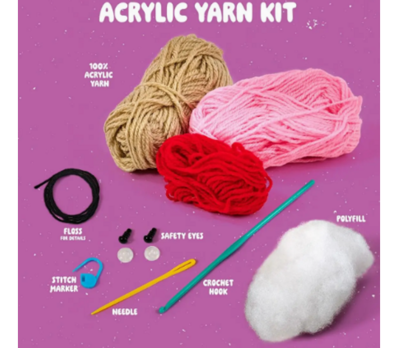 Crochet Kit - Sherry the Cupcake*