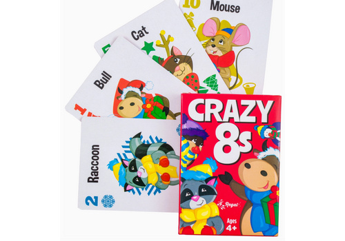 Regal Games Holiday Kid's Card Games PDQ - Crazy 8's*