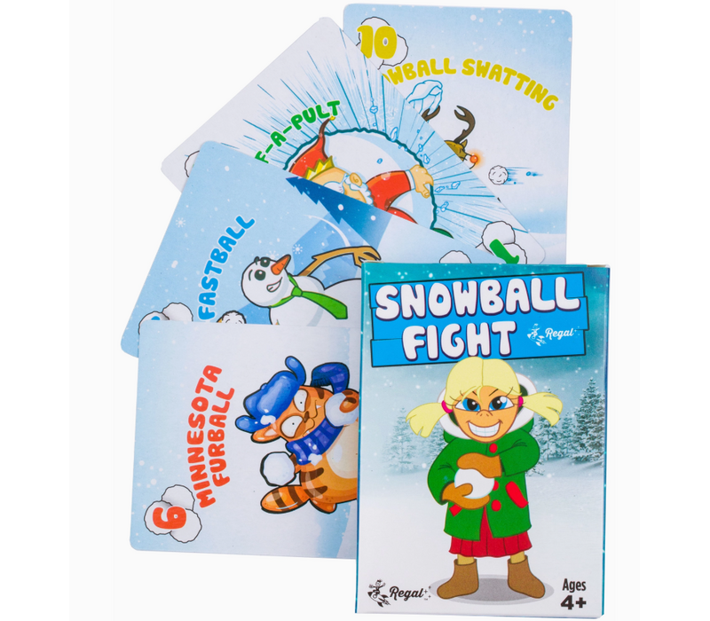 Holiday Kid's Card Games PDQ -  Snowball Fight *