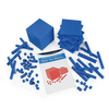 Interlocking Base Ten Starter Set - Blue*