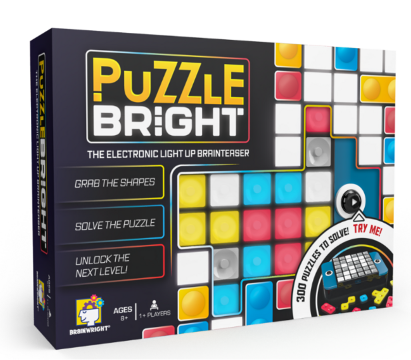 Puzzle Bright - Electronic Handheld Puzzle Brainteaser Game*