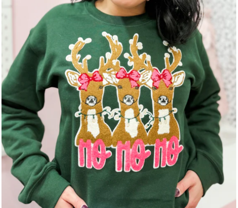 Threes a Sleigh Sweater - xlarge*