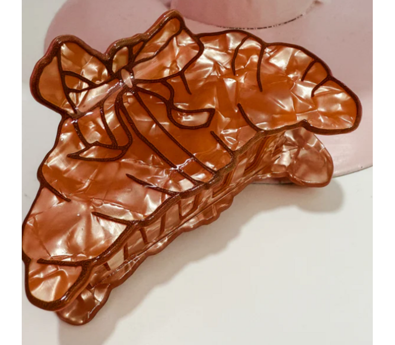 Coquette Croissant Hair Clip*