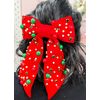 Lessons In Positivity Ruby Reverie Holiday Hair Bow*