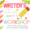 Writer's Workshop - Grades 3-5,  Winter 2026- Tuesdays 6:15-7:15pm