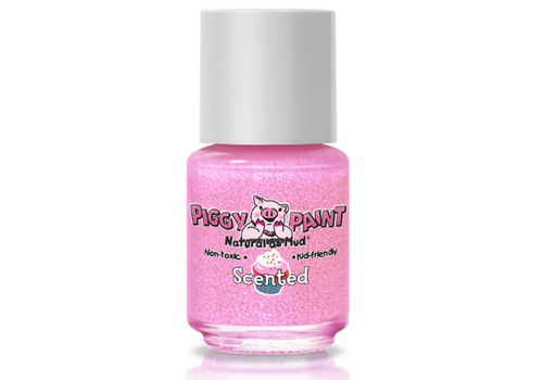 Piggy Paint Cupcake Cutie - Scented Glitter Light Pink- 0.25oz