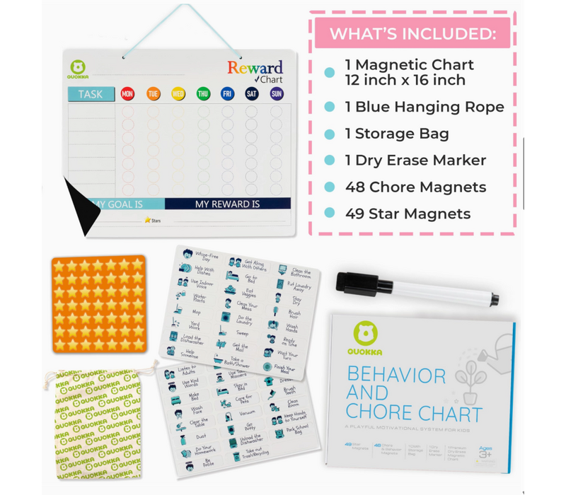 Behavior Reward Chart For Kids