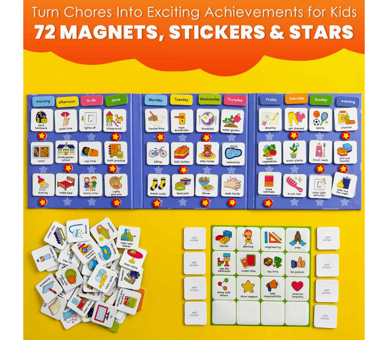 My Magnetic Planner-Magnetic Chore Chart For Kids