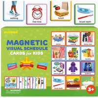 Behavior and  Chore Chart / Visual Schedule  For Kids - Magnetic Calendar
