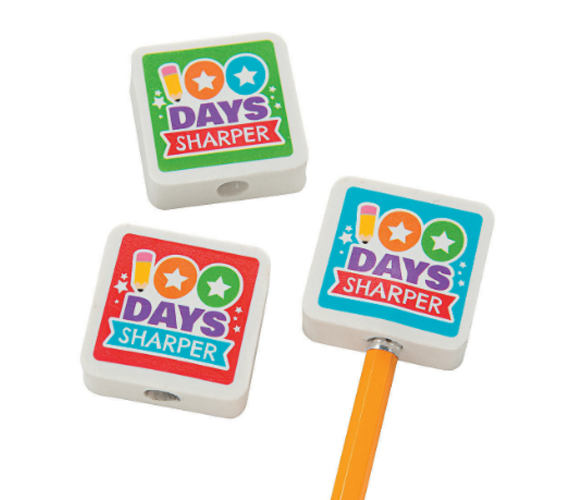 100 Days Smarter Pencil Topper Erasers (sold individually)