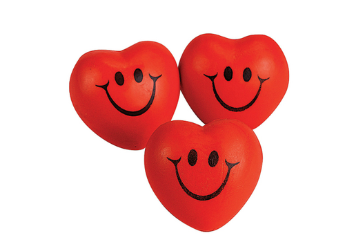 Valentine Heart Stress Balls - sold individually
