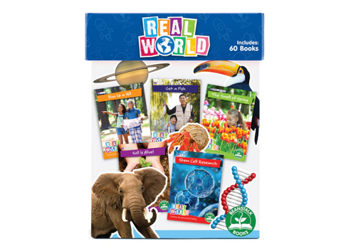 JUNIOR LEARNING Real World Non-Fiction Hi-Lo Decodables Boxed Set
