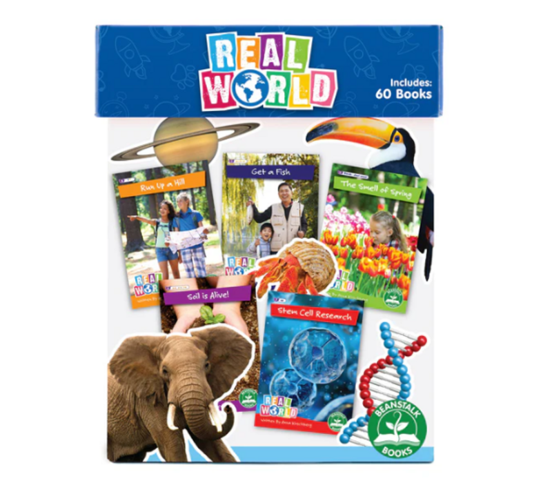 Real World Non-Fiction Hi-Lo Decodables Boxed Set