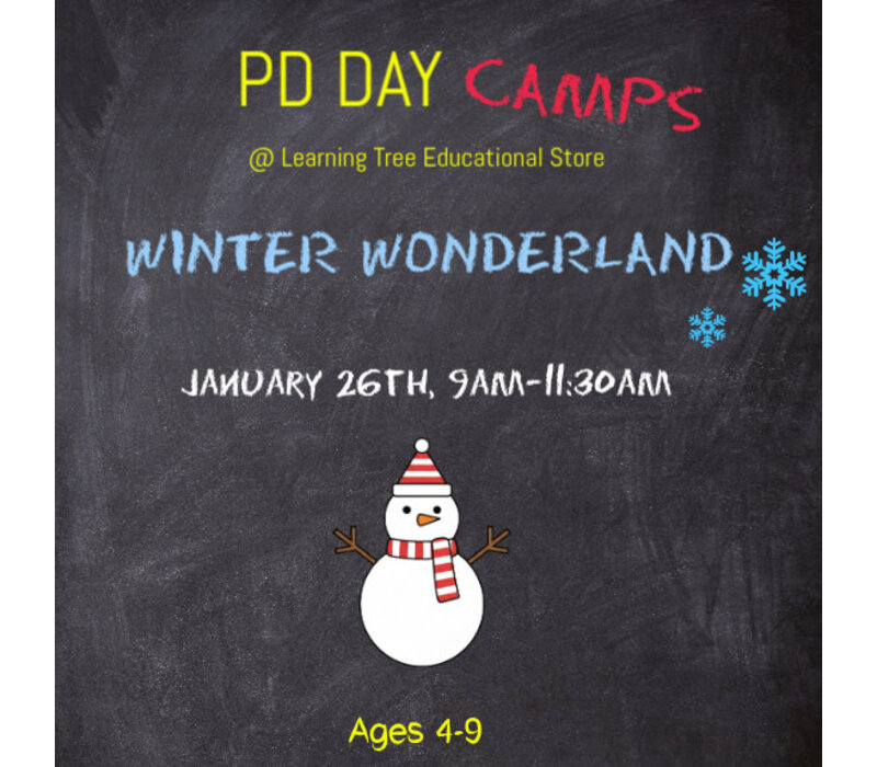 Winter Wonderland  PA Day Camp - January 26