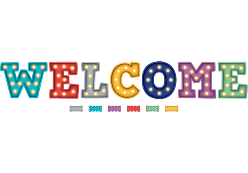 Teacher Created Resources Marquee Welcome Bulletin Board*
