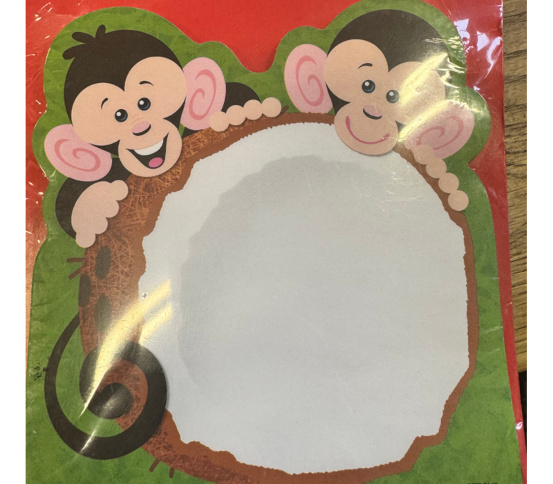 Monkey Coconut Notepad * (D)