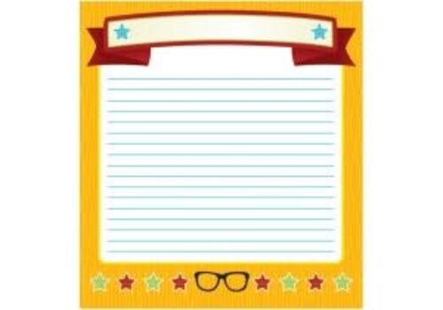Carson Dellosa Hipster Notepad (D)