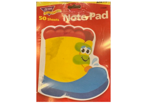 Trend Enterprises Boot Notepad  (D)