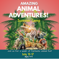 Amazing Animal Adventures  Camp - July 13-17