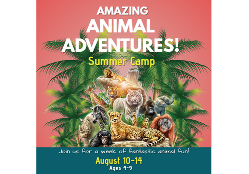 Amazing Animal Adventures  Camp - August 10-14