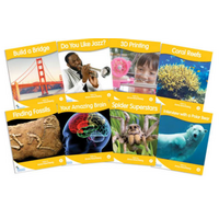 Fantail Readers: Non-Fiction - Gold (set of 8) Reading Level 21-22, Guided Reading Level L-N