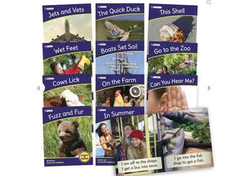 JUNIOR LEARNING Letters & Sounds Phase 3 Set 2 Non-Fiction