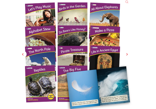 JUNIOR LEARNING Letters & Sounds Phase 5 Set 2 Non-Fiction