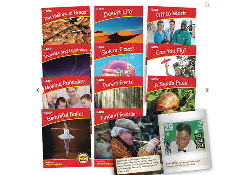 JUNIOR LEARNING Letters & Sounds Phase 6 Set 2 Non-Fiction