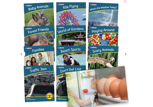 JUNIOR LEARNING Letters & Sounds Phase 1 Set 2 Non-Fiction