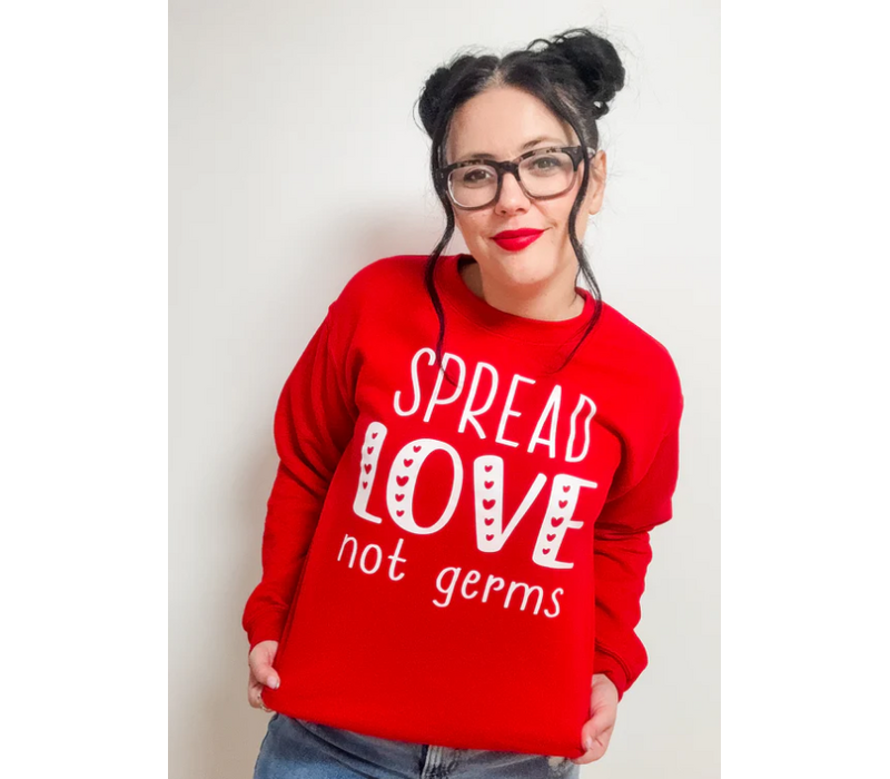 Spread Love Not Germs-large