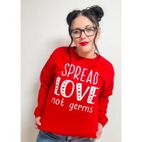 Spread Love Not Germs-large