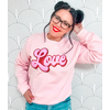 Lessons In Positivity Retro Love Sweater- medium