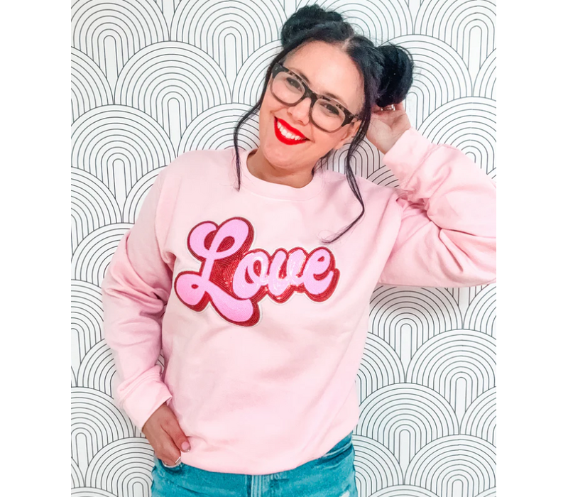 Retro Love Sweater- medium