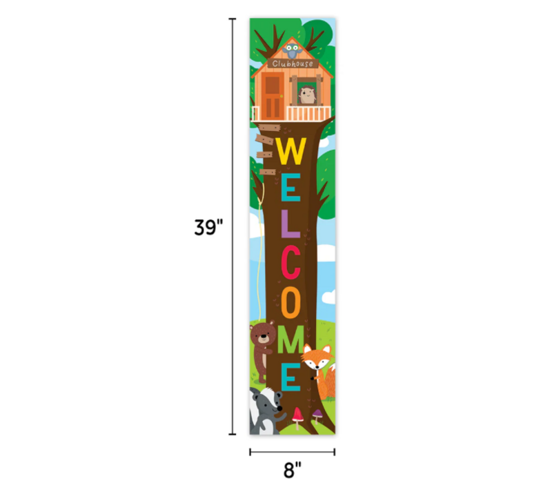 Woodland Friends Welcome Banner