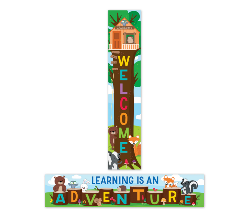 Woodland Friends Welcome Banner