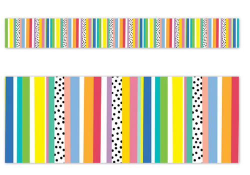 Creative Teaching Press Core Decor Stripes and Dots  Border