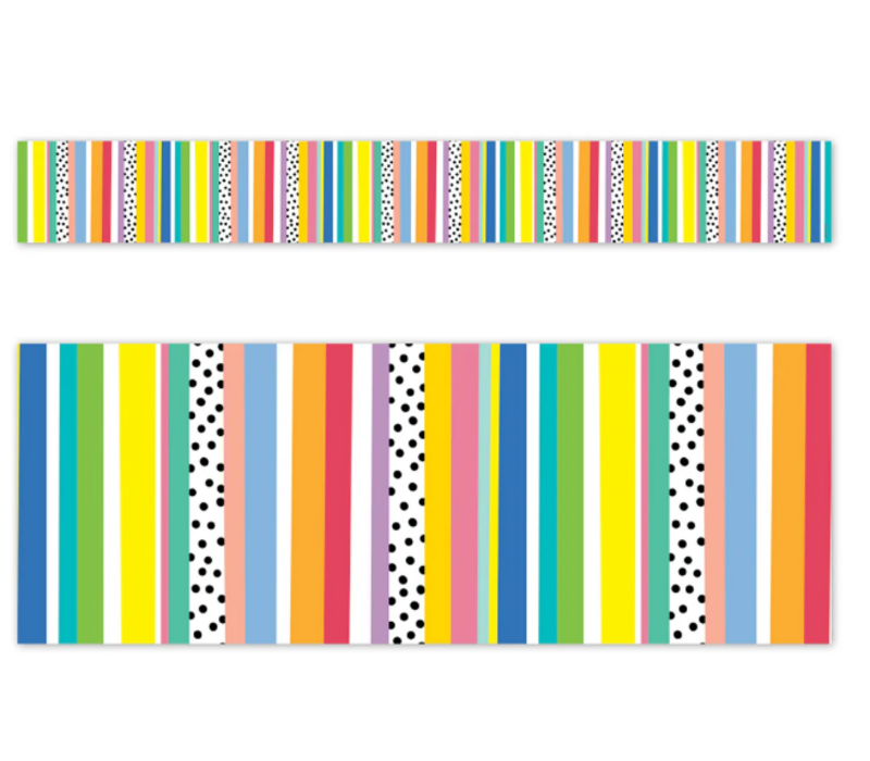 Core Decor Stripes and Dots  Border