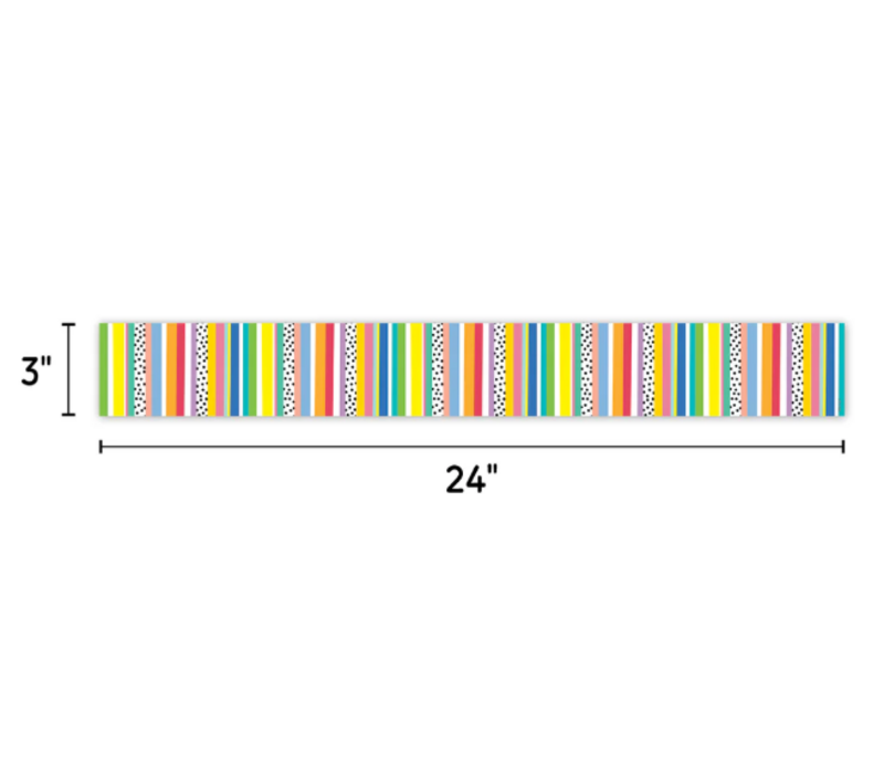 Core Decor Stripes and Dots  Border