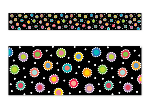 Creative Teaching Press Core Decor Dotted Dots on Black  Border