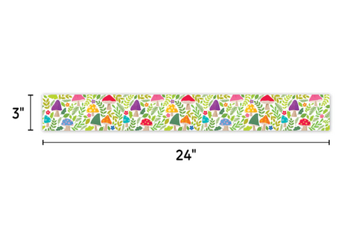 Creative Teaching Press Woodland Friends Mushroom Medley Border NEW!