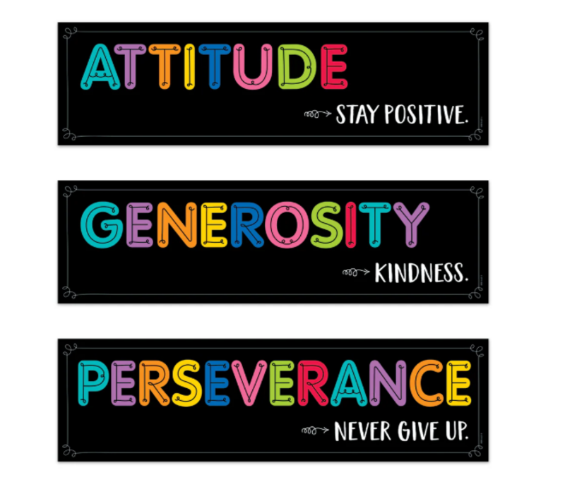 Core Decor Mindset Motivation Mini Bulletin Board