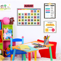 Core Decor Pattern Play Calendar Set Bulletin Board