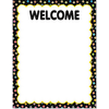 Creative Teaching Press Core Decor Welcome Chart NEW!